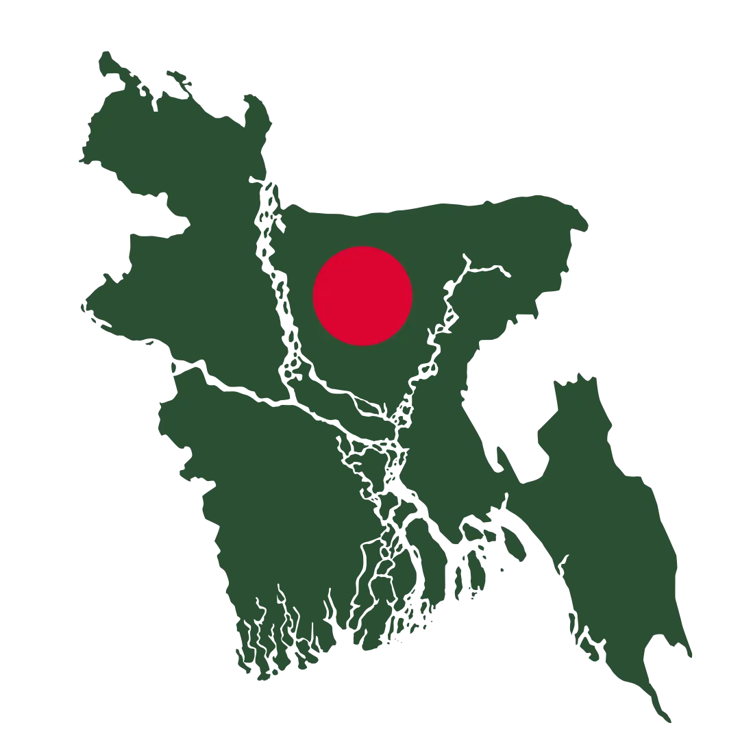 Bangladesh import export trade map