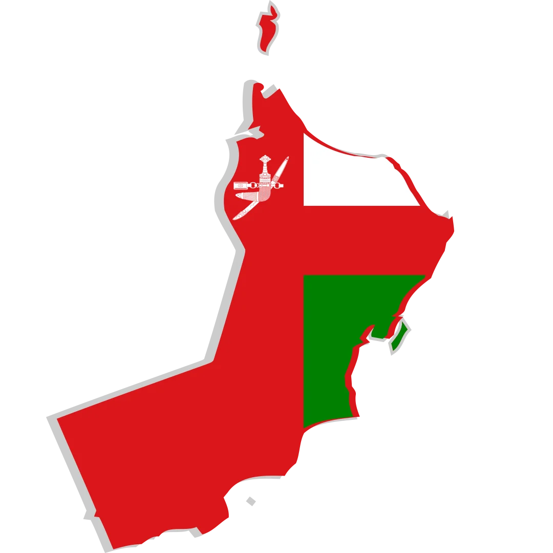 Oman import export trade map