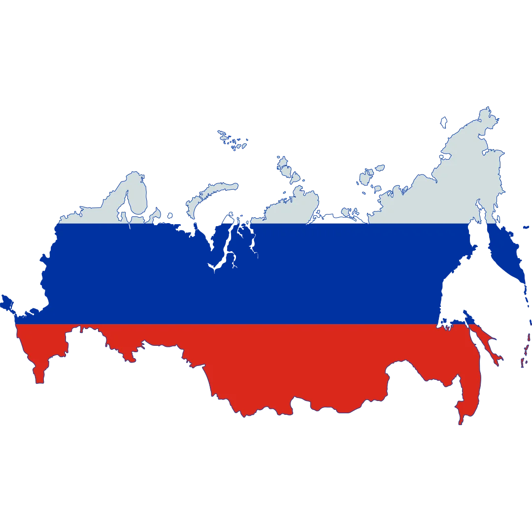 Russia import export trade map