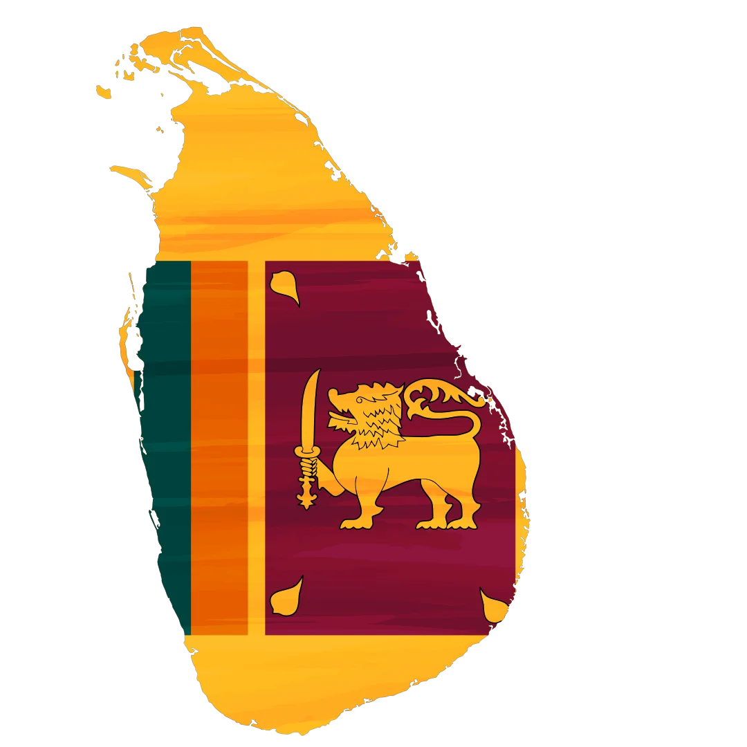 Sri Lanka import export trade map