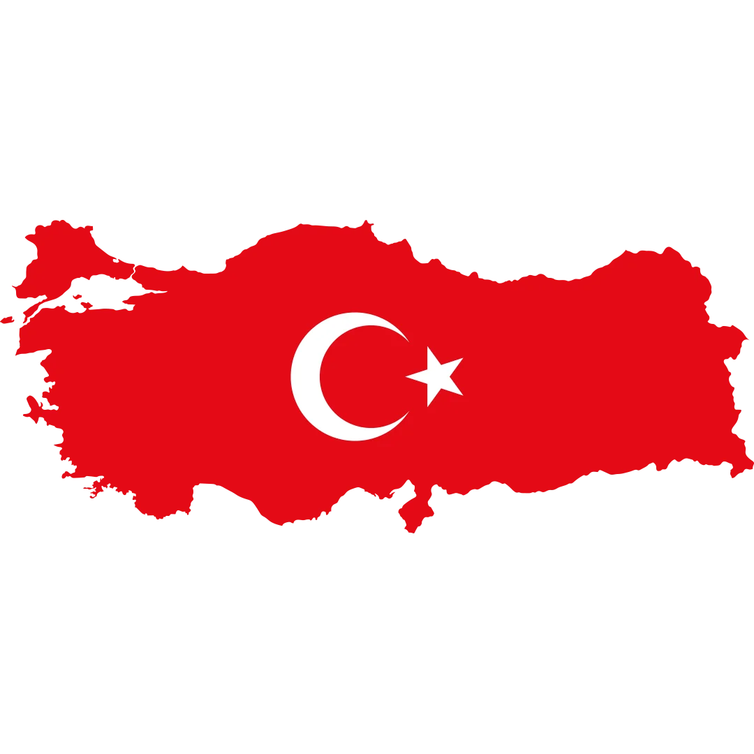 Turkey import export trade map